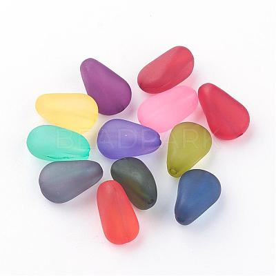 Transparent Acrylic Beads FACR-S044-M-1