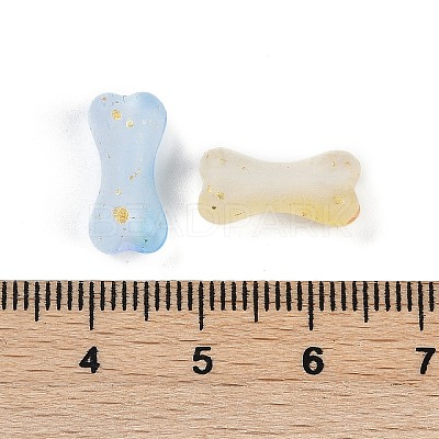 Gradient Color Transparent Acrylic Beads OACR-M023-01K-1