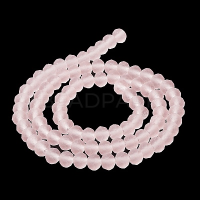 Transparent Glass Beads Strands EGLA-A034-T4mm-MD22-1