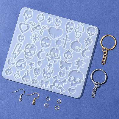 DIY Halloween Pendant Making Kit DIY-FS0010-04-1