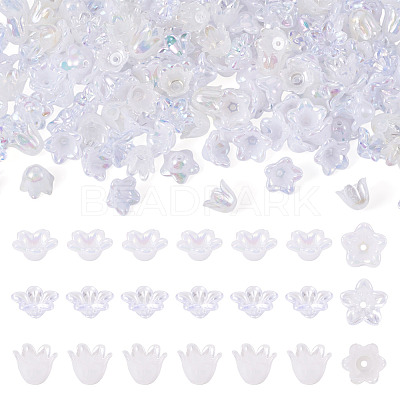Acrylic Bead Caps OACR-TA0014-45F-1