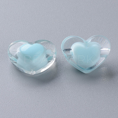 Transparent Acrylic Beads TACR-S152-08A-10-1