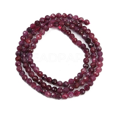 Natural Tourmaline Beads Strands G-F789-03-3mm-1