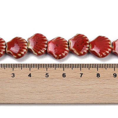 Handmade Porcelain Beads Strands PORC-Q002-01A-03-1