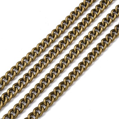3.28 Feet Iron Cuban Link Chains X-CH-R013-14x10x3-AB-1