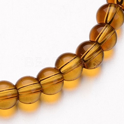 Glass Round Bead Strands GLAA-I028-8mm-11-1