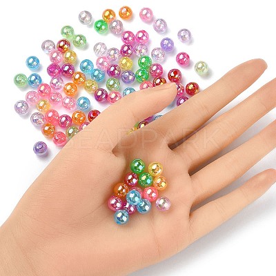 Transparent Acrylic Beads MACR-YW0002-90A-M-1