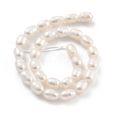 Natural Cultured Freshwater Pearl Beads Strands PEAR-P062-05C-1