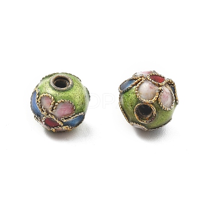 Handmade Cloisonne Beads CLB-O001-M07-04-1