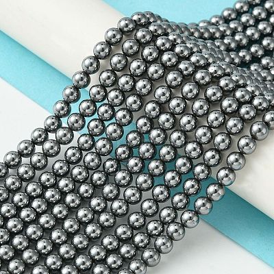 Terahertz Stone Beads Strands X-G-Z034-B13-02-1
