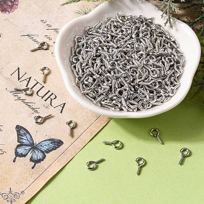 Iron Screw Eye Pin Peg Bails IFIN-S699-01A-P-NF-1