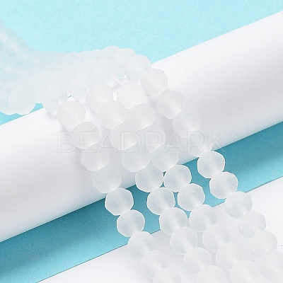 Transparent Glass Beads Strands EGLA-A034-T3mm-MD19-1