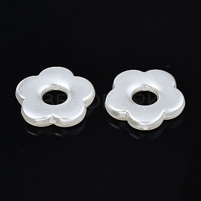 ABS Plastic Imitation Pearl Beads LS-OACR-N008-128-1