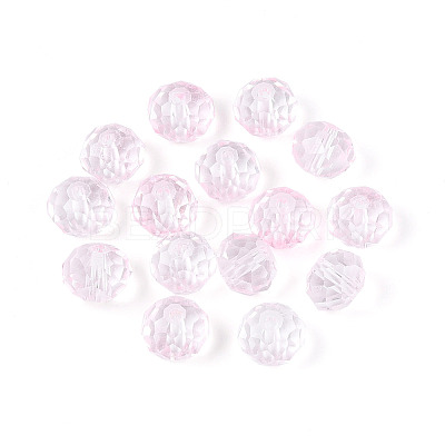 Baking Paint Transparent Glass Beads X1-GLAA-N011-10mm-10-1
