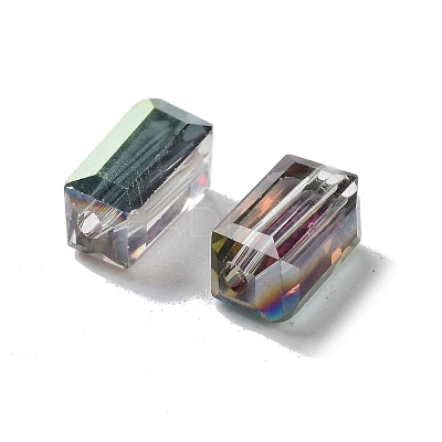 Electroplate Glass Beads EGLA-J023-8x4mm-WLS13-1