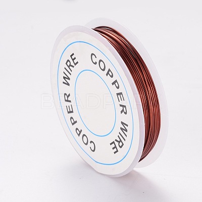 Round Copper Jewelry Wire X-CWIR-CW0.8mm-10-1