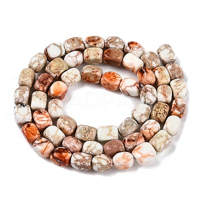 Natural Imperial Jasper Beads Strands G-N342-62K-1