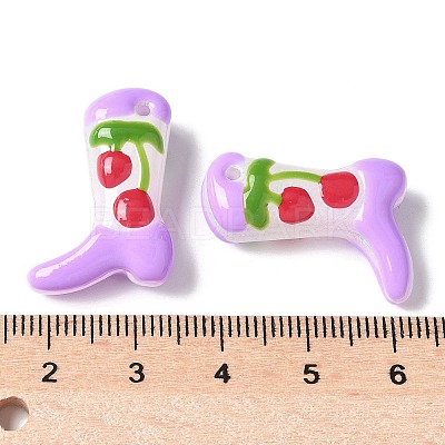 Baking Paint Glass Enamel Beads BLOW-D300-01C-1