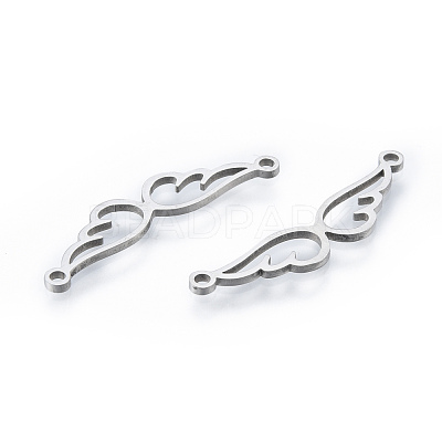 201 Stainless Steel Connector Charms STAS-N090-LA936-1-1