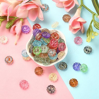 100Pcs Handmade Lampwork Beads LAMP-CJ0001-43-1