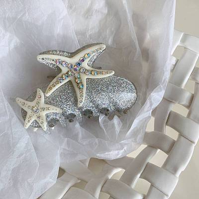 Acrylic Claw Hair Clips PW-WGB714C-03-1