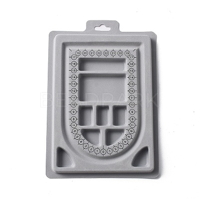 Resin Flocking Bead Design Boards TOOL-WH0039-42-1