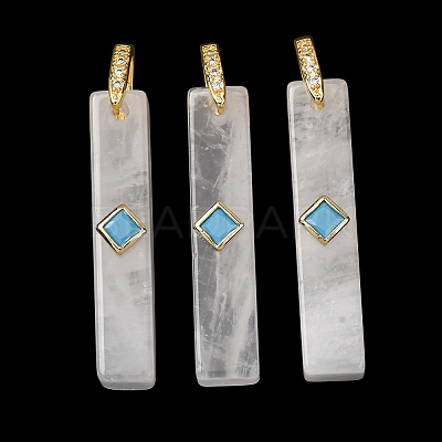 Natural Quartz Crystal Pendants GG-CBA51ED-01G-06-1