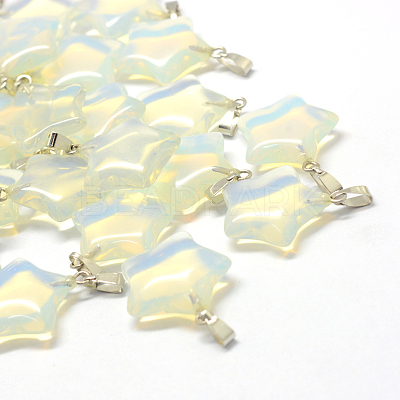 Star Opalite Pendants X-G-Q367-05-1