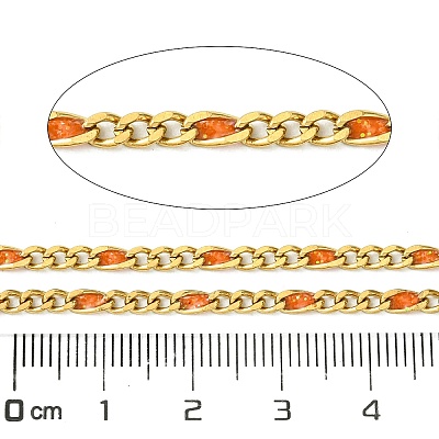 Ion Plating(IP) 304 Stainless Steel Enamel Chains CHS-Q005-06G-05-1