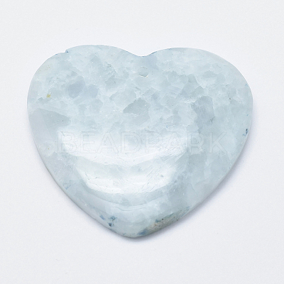Natural Celestite/Celestine Pendants G-E464-08-1