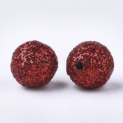 Acrylic Beads OACR-T005-116-8mm-1
