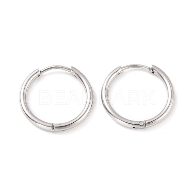 Non-Tarnish 304 Stainless Steel Huggie Hoop Earrings for Women EJEW-F280-07C-P-1