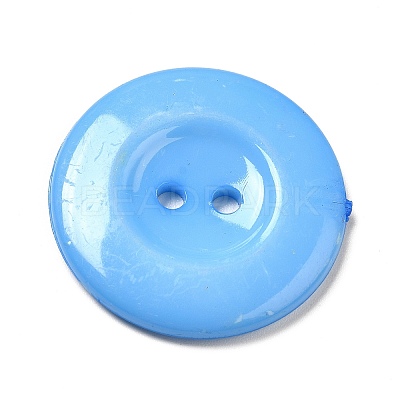Acrylic Sewing Buttons for Costume Design X-BUTT-E087-C-M-1