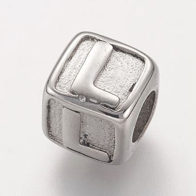 Tarnish Resistant 304 Stainless Steel European Beads LS-STAS-E115-P-L-1