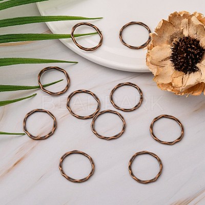 Tibetan Style Linking Rings X-PALLOY-A017-R-FF-1