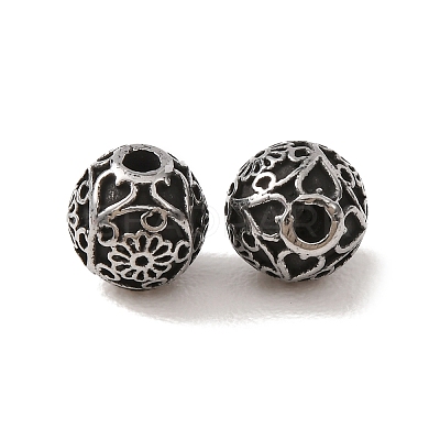 304 Stainless Steel Beads SA-CBAFBAB-09AS-A-1