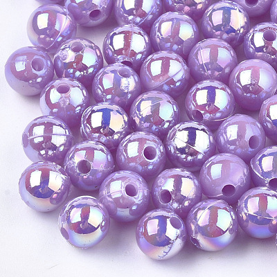 Plastic Beads OACR-S027-6mm-05-1