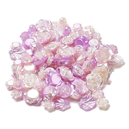 Opaque Acrylic Beads OACR-H039-03D-1