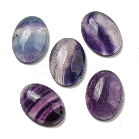 Natural Fluorite Cabochons G-C115-01A-38-1