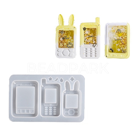 DIY Rabbit & Phone Shaker Molds DIY-C064-01-1