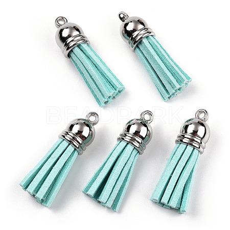 Faux Suede Tassel Pendant Decorations FIND-T002-A31-1