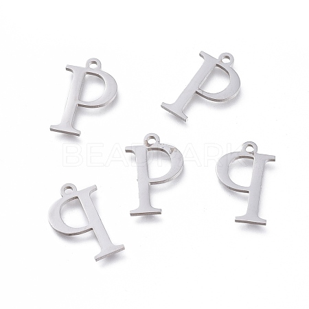 Tarnish Resistant 304 Stainless Steel Charms STAS-K215-18P-1