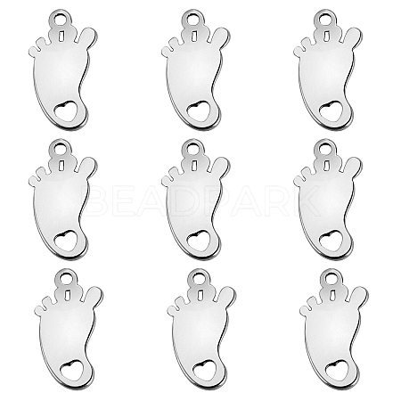304 Stainless Steel Charms STAS-CJC0008-16P-1