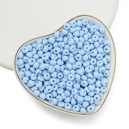 Acrylic Imitation Pearl Beads OACR-D300-01F-1