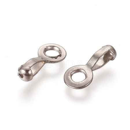 304 Stainless Steel Ball Chain Connectors STAS-WH0014-28D-P-1
