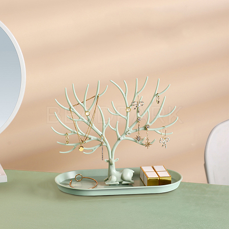 Plastic Earring Display Stands LS-TREE-PW0001-10E-1
