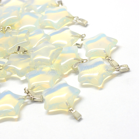 Star Opalite Pendants X-G-Q367-05-1