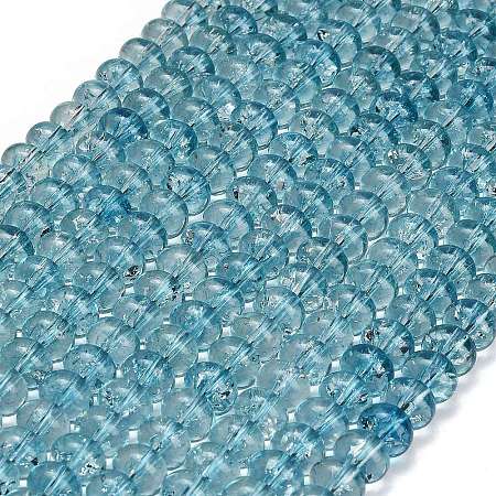Dyed Imitation Gemstone Glass Beads Strands GL-Z001-03B-12-1