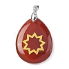 Natural Mixed Gemstone Pendants G-F786-09G-2