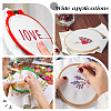 14CT Cross Stitch Canvas Cotton Embroidery Fabric DIY-WH0410-06A-5
